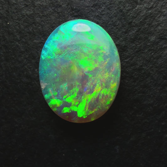 0.93 Crystal Opal, This Gem Has Green-Yellow Color Palette With Lots Of Depth