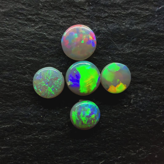 BUNDLE (price for parcel) Dark Opals Rounds  With Assorted Color Palettes
