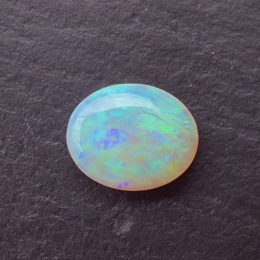 1.04ct Crystal Opal With A Green, Blue Play Of Color, From Lightning Ridge Australia (Copy)