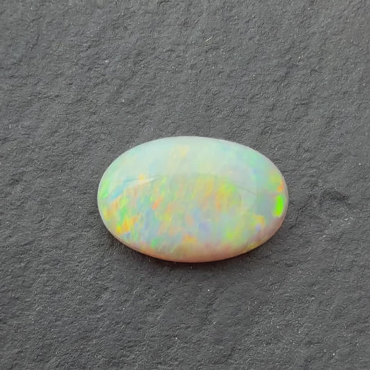 1.08ct Dark Opal With A Red, Pink Multicolor Play Of Color, From Lightning Ridge Australia