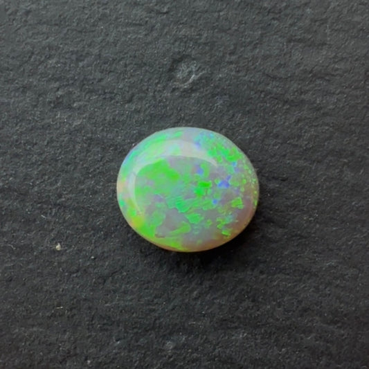 1.09cts Dark Opal With A Green, Blue Play Of Color, From Lightning Ridge Australia