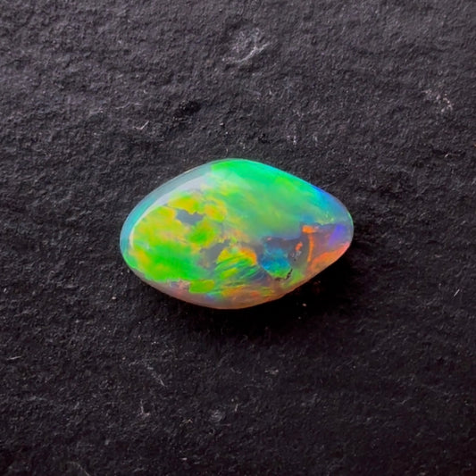 1.16cts Crystal Opal Match Pair With A Red, Pink Multicolor Play Of Color, From Lightning Ridge Australia