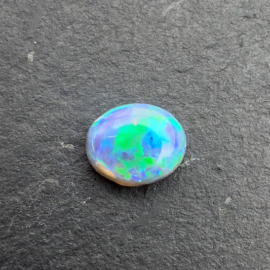 0.91ct Crytsal Opal With A Green, Blue Play Of Color, From Lightning Ridge Australia