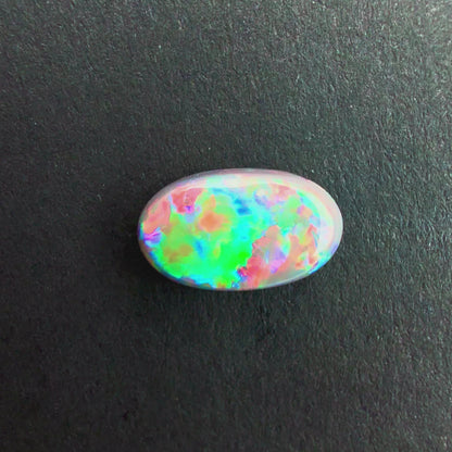 1.14cts Dark Opal With A Red Pink Multicolor Play Of Color, From Lightning Ridge Australia