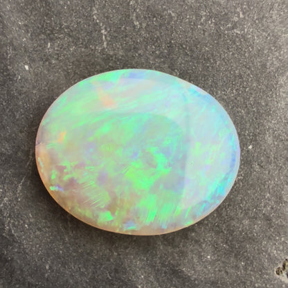 1.15cts Affordable Crystal Opal With A Green Blue Play Of Color, From Lightning Ridge Australia (Copy)