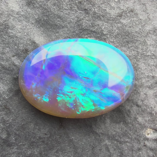 1.43cts Crystal Opal With A Blue, Green Play Of Color, From Lighting Ridge Australia