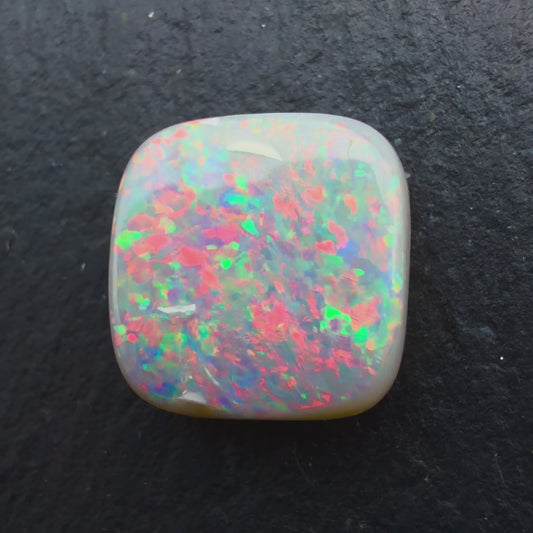 2.44cts Affordable Dark Opal With A Red Pink Multicolor Pattern