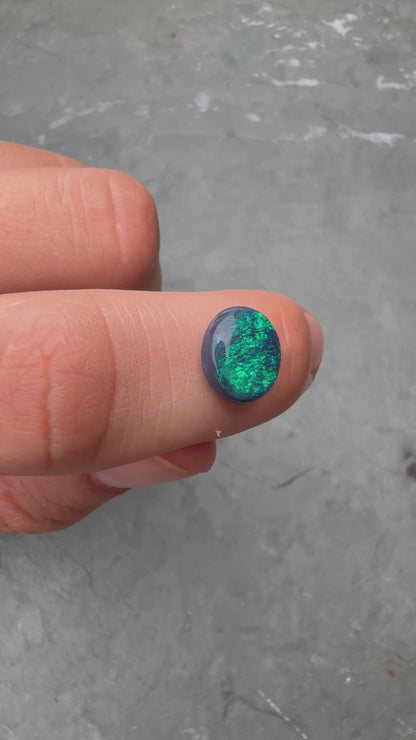 Black Opal Parcel For Mooh With Green, Blue and Green, Yellow, Gold Play Of Color, From Lightning Ridge Australia