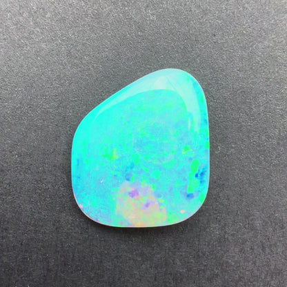 3.59cts Crystal Opal With A Green Blue Play Of Color, From Lightning Ridge Australia