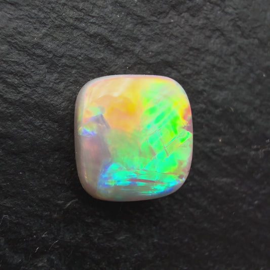 1.4cts Affordable Dark Opal With Multi-Color Pastel Palette