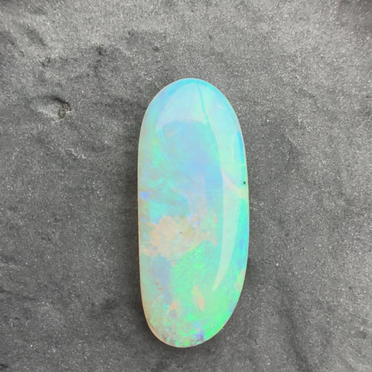 1.95 cts Affordable Crystal Opal With A Green Blue Play Of Color, From Lightning Ridge Australia