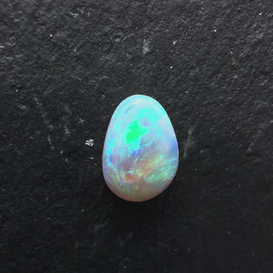 0.7ct Affordable Crystal Opal With Pastel Greens And Blues