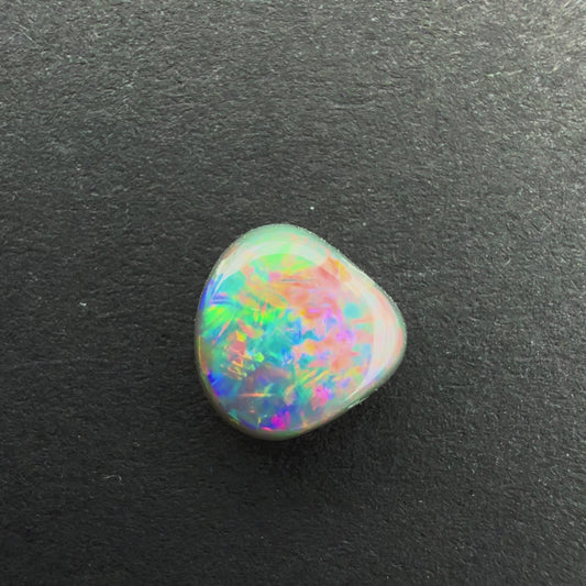 0.82cts Dark Opal With A Red Pink Multicolor Play Of Color, From Lightning Ridge Australia