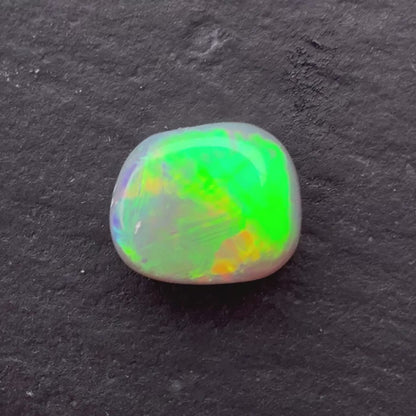 1.82ct Dark Opal With A Green, Yellow, Gold Play Of Color, From Lightning Ridge Australia