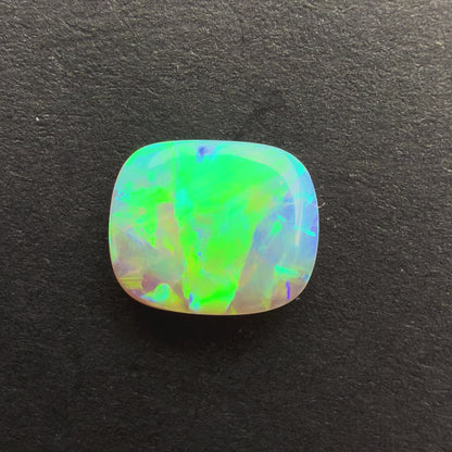 0.83cts Affordable Crystal Opal With A Green Blue Play Of Color, From Lightning Ridge Australia