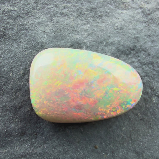 2.03cts Gem Dark Opal With A Beautiful Red Pink Multicolor Pattern