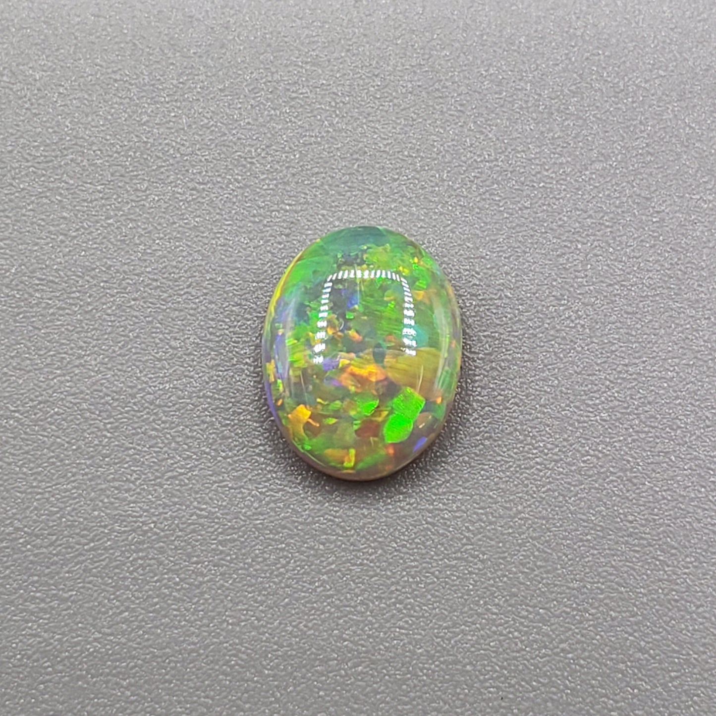 1.3cts Top Gem Dark opal with incredibly vivid overlapping floral patterns giving the stone an amazing depth of color