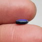 0.50cts Black Opal with iridescent Teal flash and broad rolling flash pattern