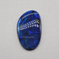 4.6ct Large Black opal with Blue color play and swirled small flash pattern