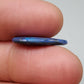 4.6ct Large Black opal with Blue color play and swirled small flash pattern