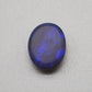 3.8cts Black crystal Opal with blue-purple color play and lots of depth