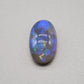 5.8cts Dark Crystal Opal with mixed blue color play large well dispersed patterning.