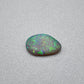 0.70cts  Matte dark Crystal Opal with lovely Green speckled pattern