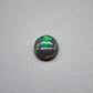 1.3cts Black opal with vivid green mixed pattern color play