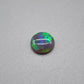 1.3cts Black opal with vivid green mixed pattern color play