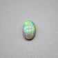 1.7cts Dark opal with a springtime pallet of yellows, greens and light blue