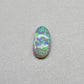 0.9ct freeform Dark Opal with aesthetic Green/blue pattern