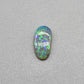 0.9ct freeform Dark Opal with aesthetic Green/blue pattern