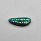 1.8ct Black opal with world class jigsaw pattern