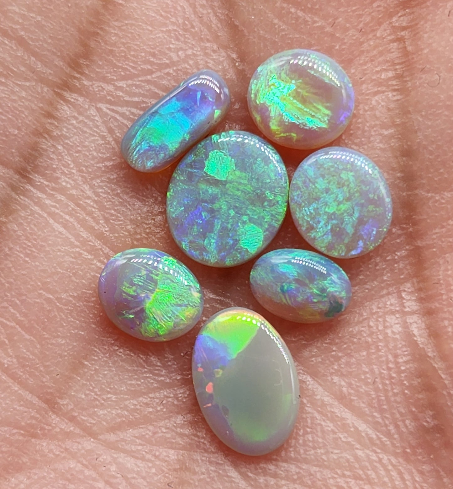 Assorted selection of Dark opals