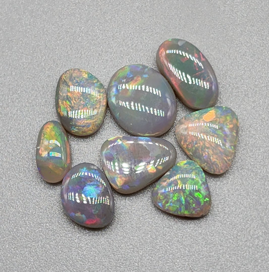 Assorted selection of Dark opals