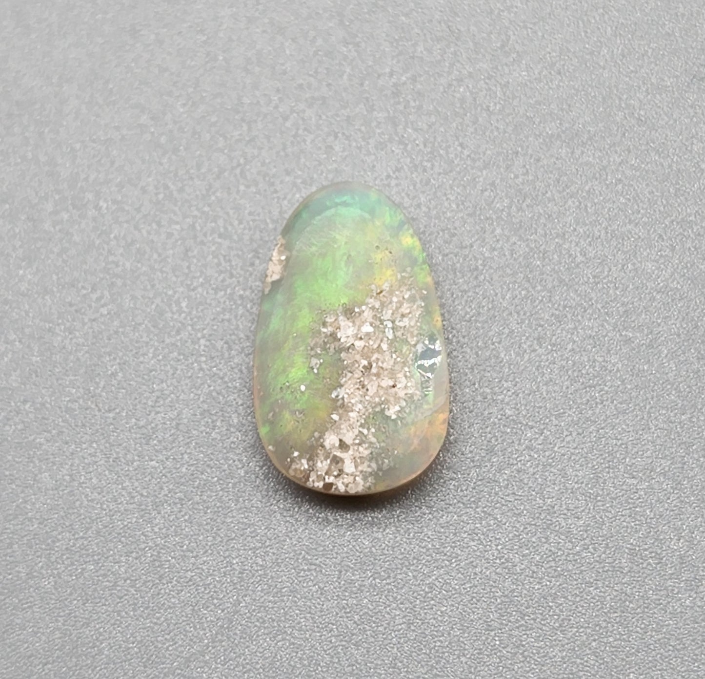 1.9cts Crystal Opal small flash pattern and green yellow and orange color play