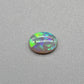 1cts Dark opal with Aesthetic pattern and green blue color pallet.