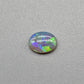 1cts Dark opal with Aesthetic pattern and green blue color pallet.