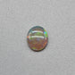 0.95cts Dark Opal with vivid blocky multi color pattern