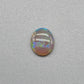 0.95cts Dark Opal with vivid blocky multi color pattern