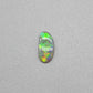 0.65ct Dark Opal with gold green color play