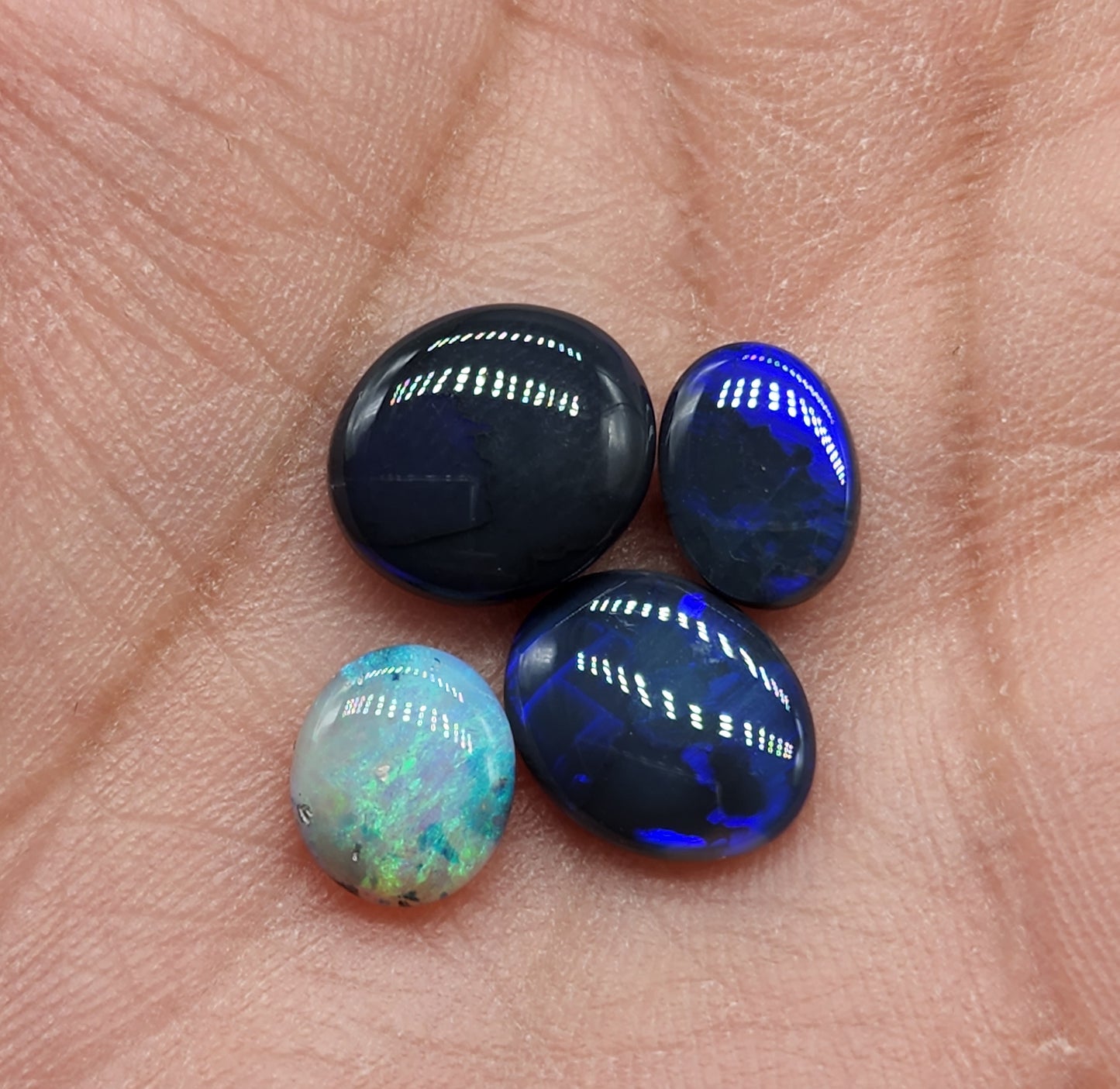 Assorted Black and Dark opals