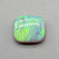 6.8cts Semi Black Opal with a lovely well dispersed moss pattern with green and yellow color play