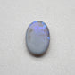 3cts Black Opal with fantastic chaff pattern with a minty green color pallet