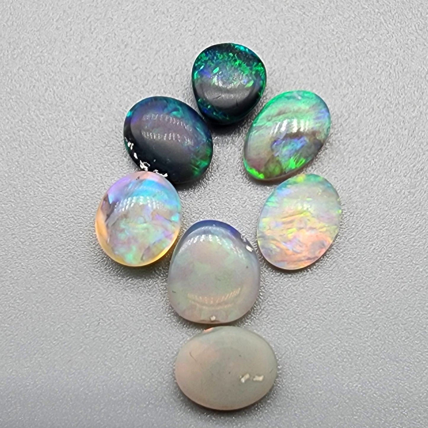 Assorted Crystal, Black and Dark opal