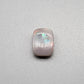 1.75cts dark opal with pink-multicolor and good color dispersal on a soft cushion cut