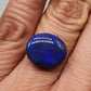 4.9cts Black Opal with well dispersed royal blue play of color