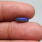 1.85cts  Black Crystal Opal with vivid but directional purple-blue  color play