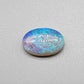 a fantastic 2.9cts Crystal Opal with pastel blues and greens and and play of color all the way through the stone giving it a lovely depth