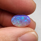 a fantastic 2.9cts Crystal Opal with pastel blues and greens and and play of color all the way through the stone giving it a lovely depth